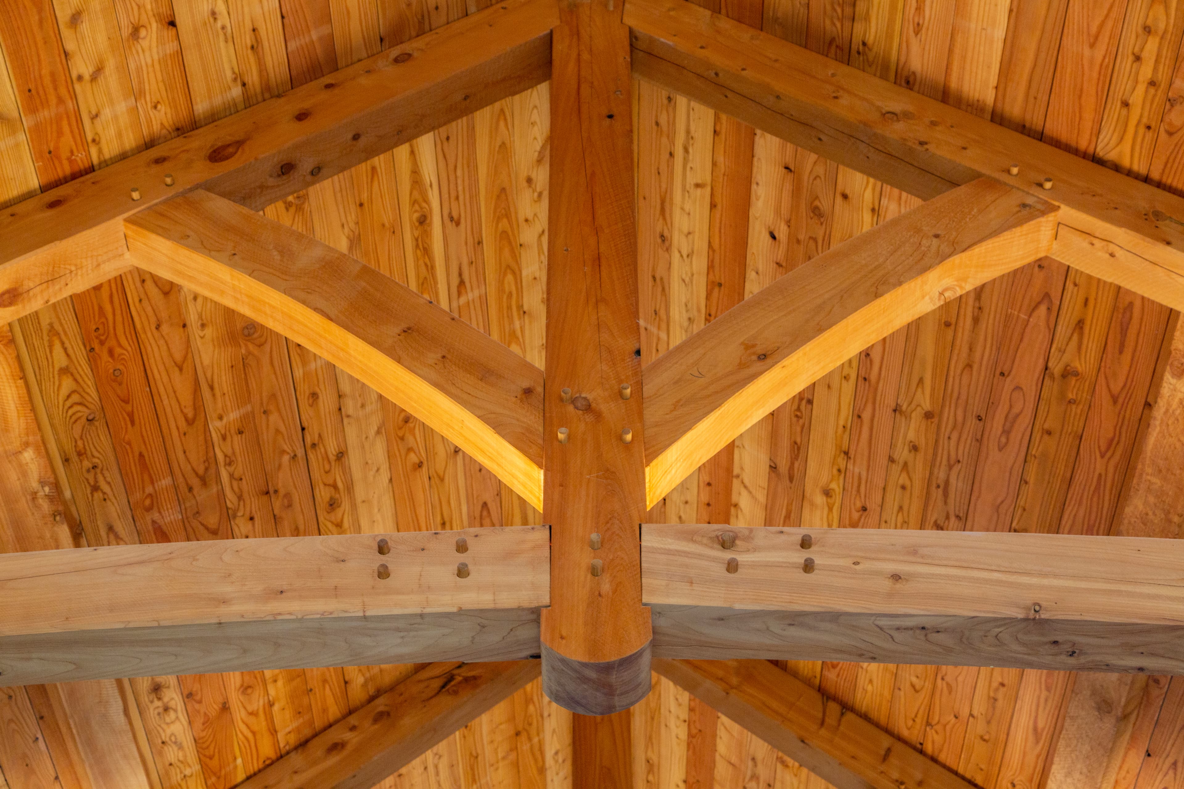New Zealand's best timber truss maker, Heritage Timbercraft, use locally grown Douglas-fir or Macrocarpa and make all trusses by hand in their Hawke's Bay timber yard